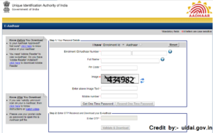 Download eadhar using EID UID 1