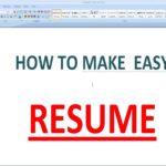 resume