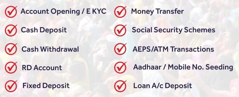 csc bank mitra service
