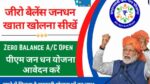 Jan Dhan Account Open