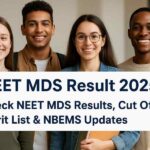 NEET MDS Result