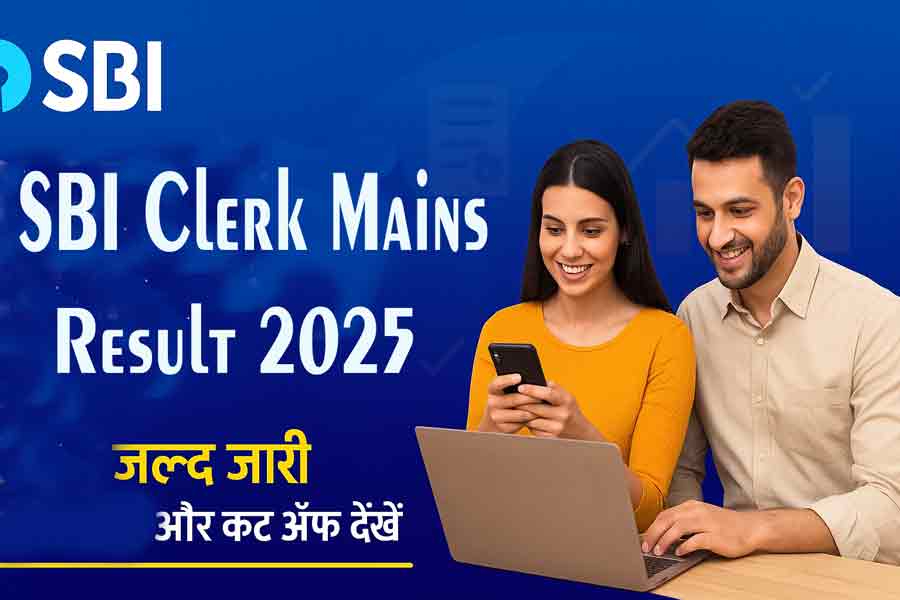 SBI Clerk Mains Result 2025