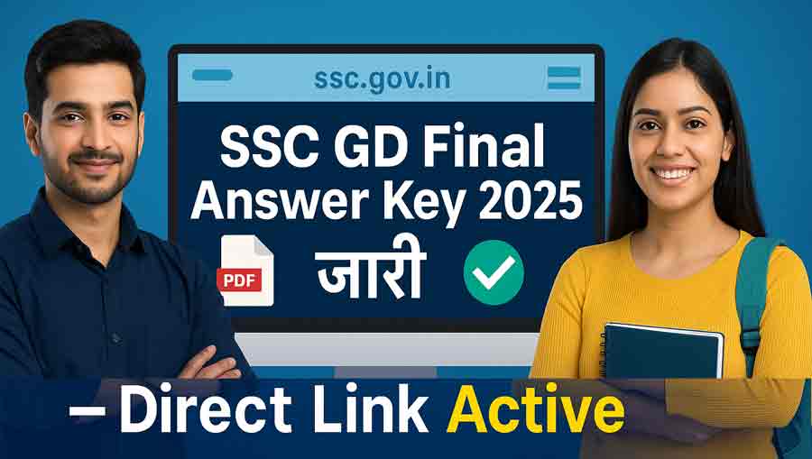 SSC GD Answer Key 2025