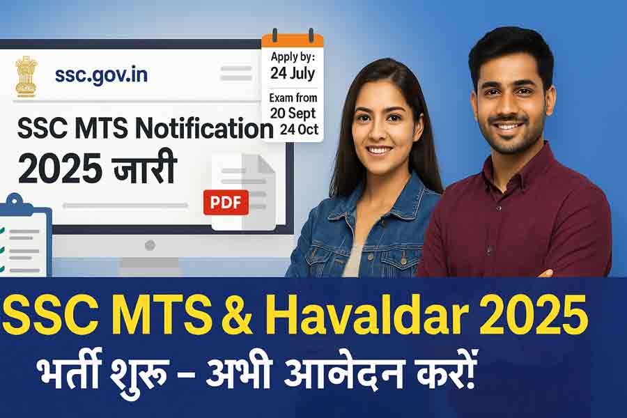 SSC MTS Notification 2025